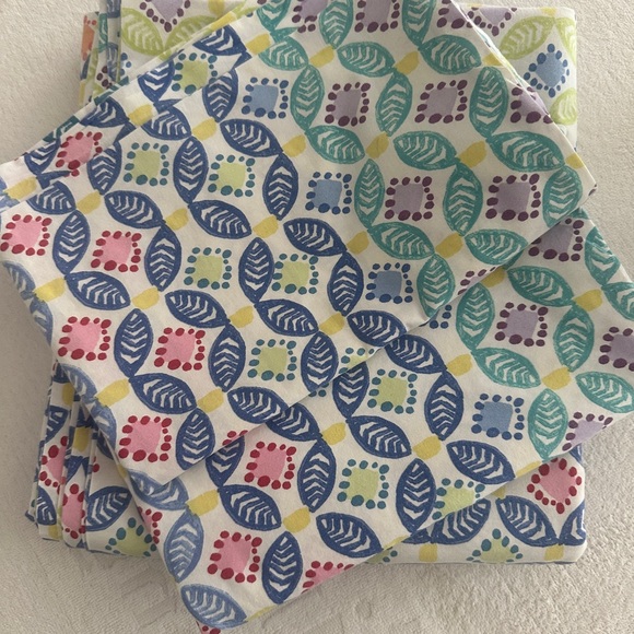 Colorful Geometric Patterned Fabric - Picture 2 of 2